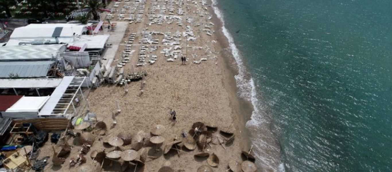 H καταστροφή από ψηλά: Drone κατέγραψε όσα άφησε πίσω της η κακοκαιρία (φωτο)